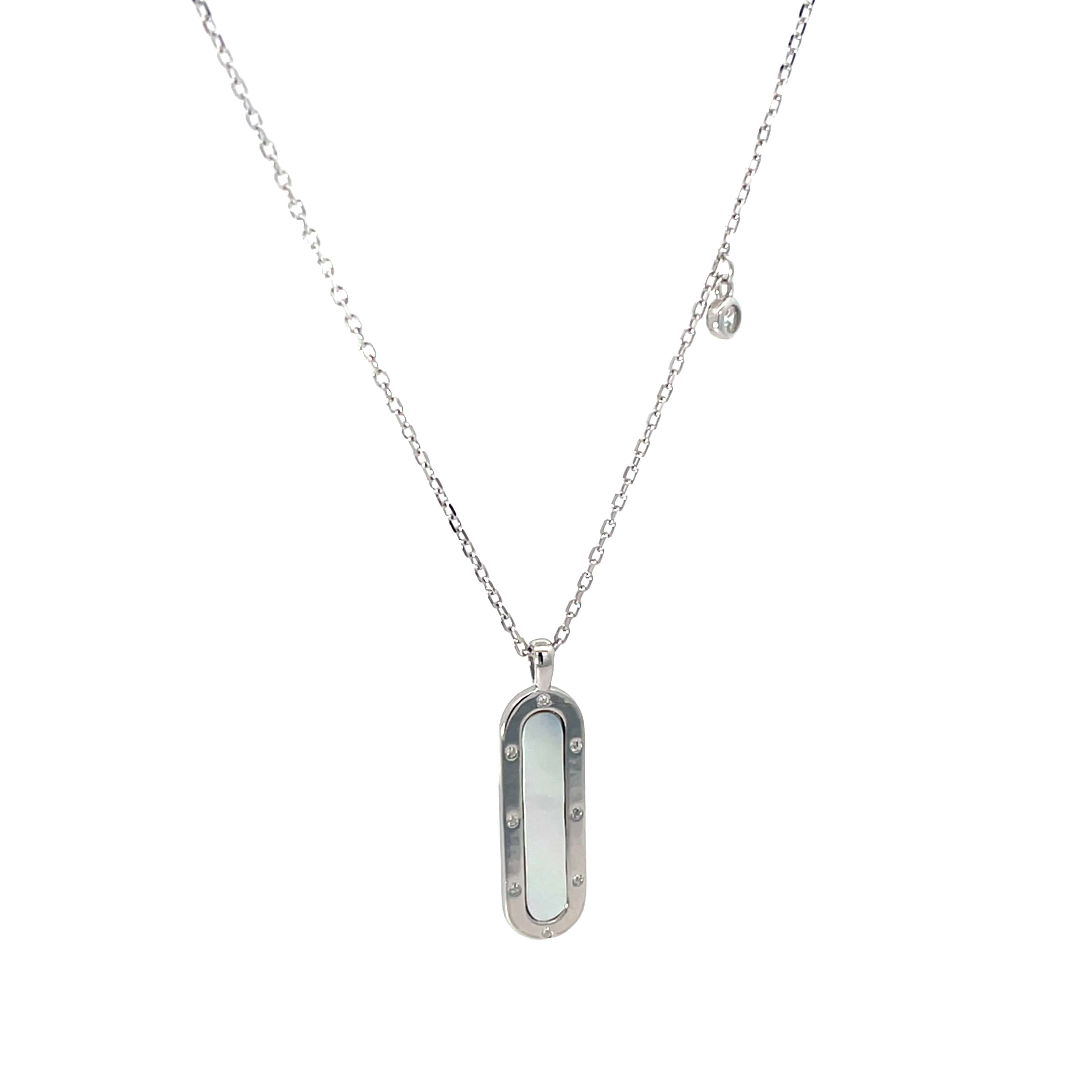 SILVER MODERN LOOP CHAIN