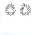 SPIRAL VICTORY SILVER EARRINGS