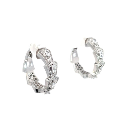 SILVER EARRING-XOE1189