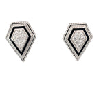 BOLD AURA SILVER EARRINGS