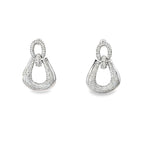 LUSTROUS HARMONY SILVER EARRINGS
