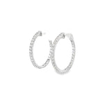 ETERNA SILVER HOOPS