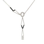 LOVE DROP SILVER PENDANT CHAIN