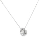 SERPANT COIL SILVER PENDANT CHAIN