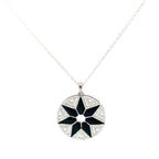 CELESTIAL NOIR SILVER PENDANT