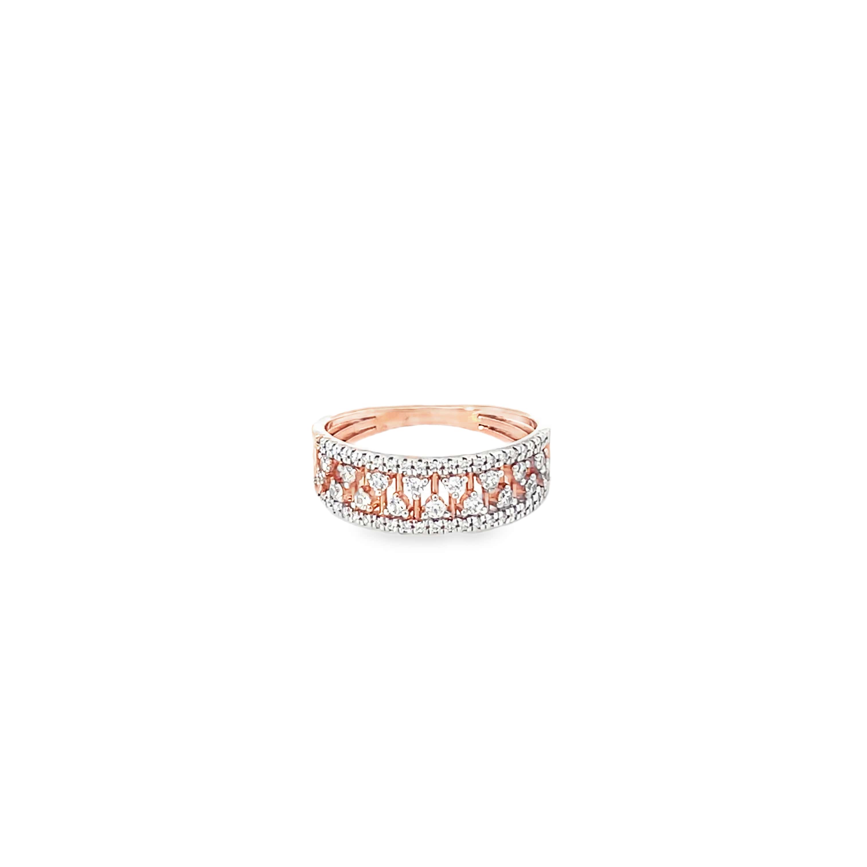 GLITTER GRACE SILVER BAND