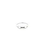 DUSKLINK SILVER RING