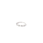WAVE DESIGN SILVER BAND RING