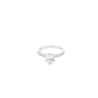PURE PROMISE SOLITAIRE SILVER RING