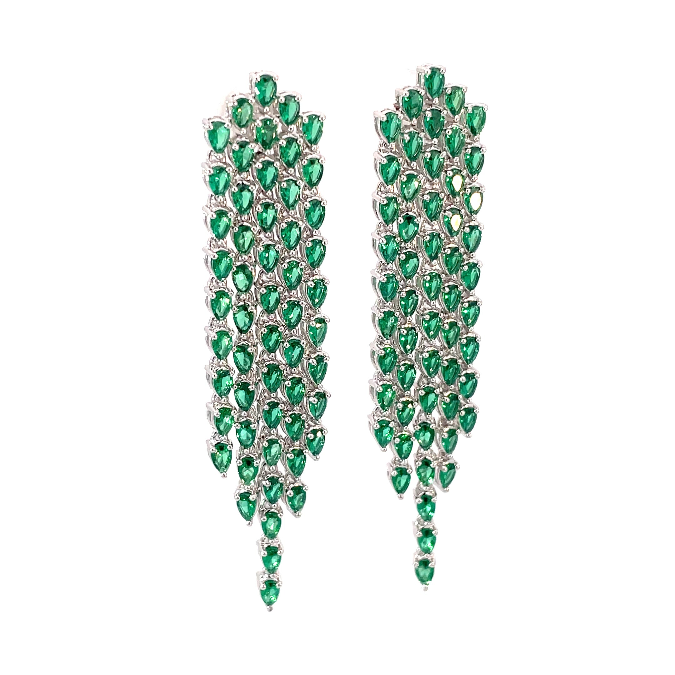 ROYAL DROPLETS SILVER DANGLERS