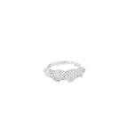 GLISTEN SWIRL SILVER RING