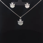 SILVER SERENITY PENDANT SET