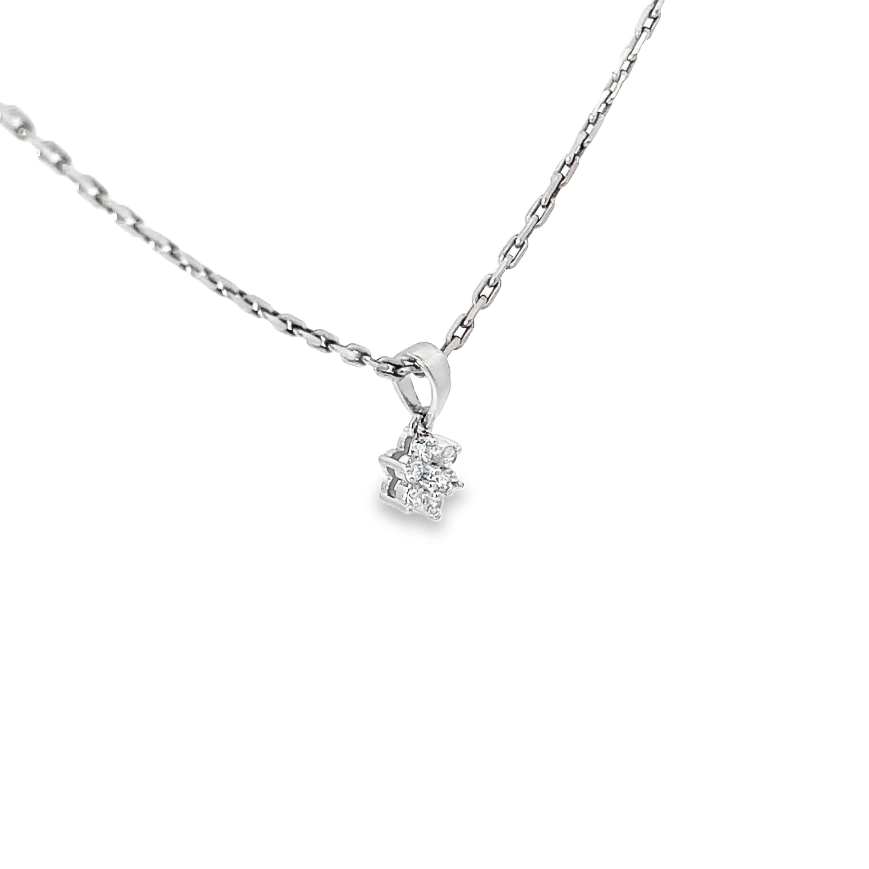 TWINKLE STAR SILVER PENDANT CHAIN