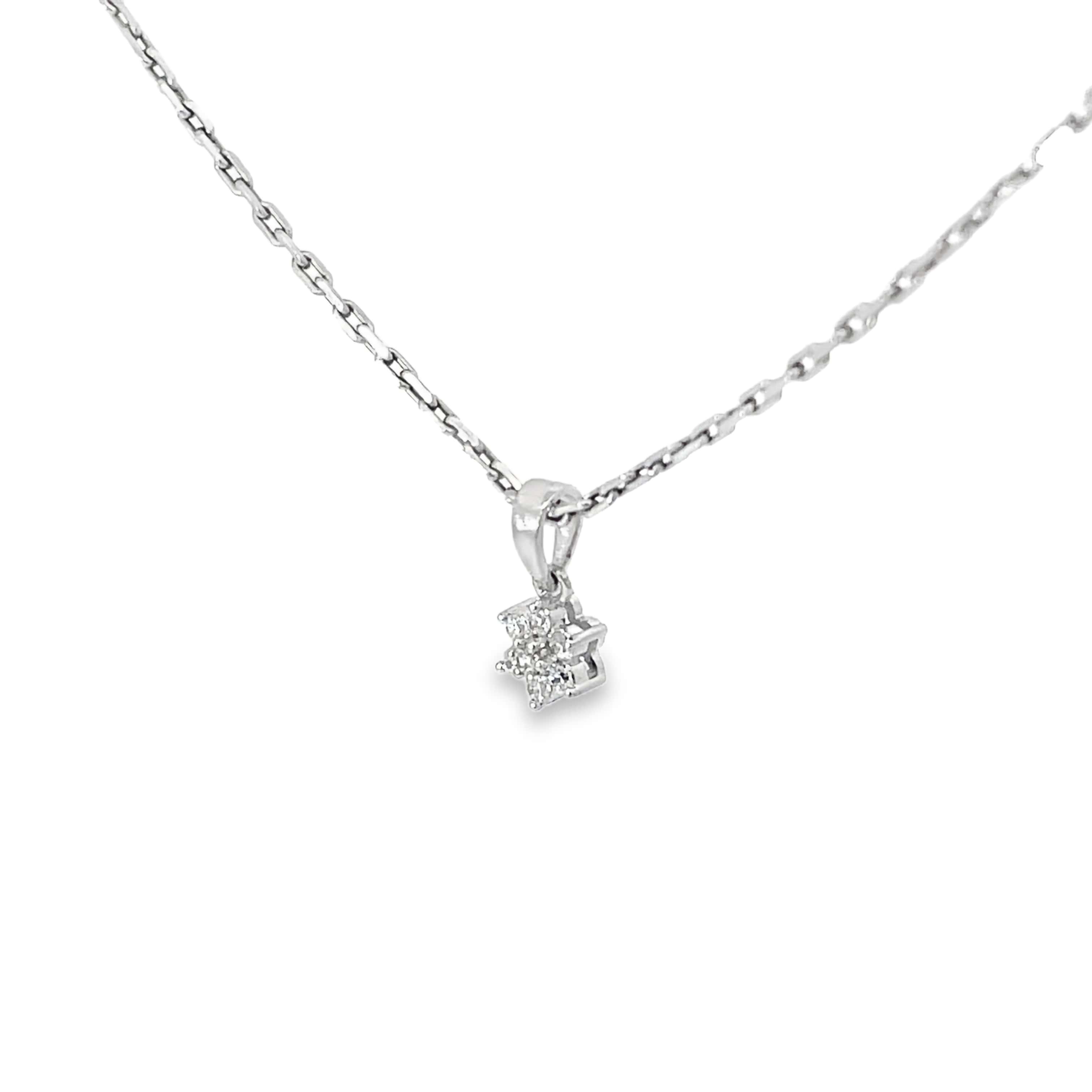 TWINKLE STAR SILVER PENDANT CHAIN