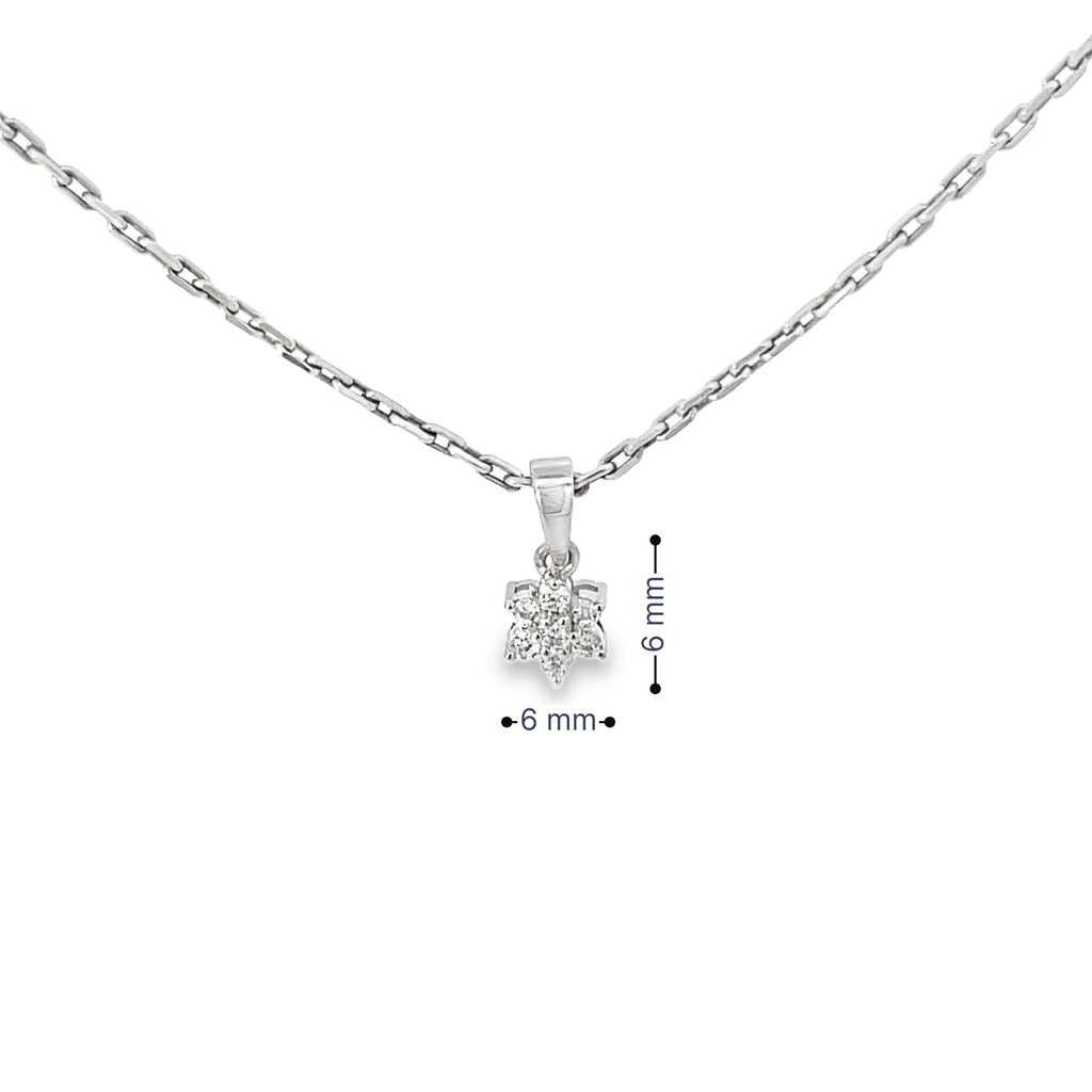 TWINKLE STAR SILVER PENDANT CHAIN