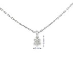 TWINKLE STAR SILVER PENDANT CHAIN