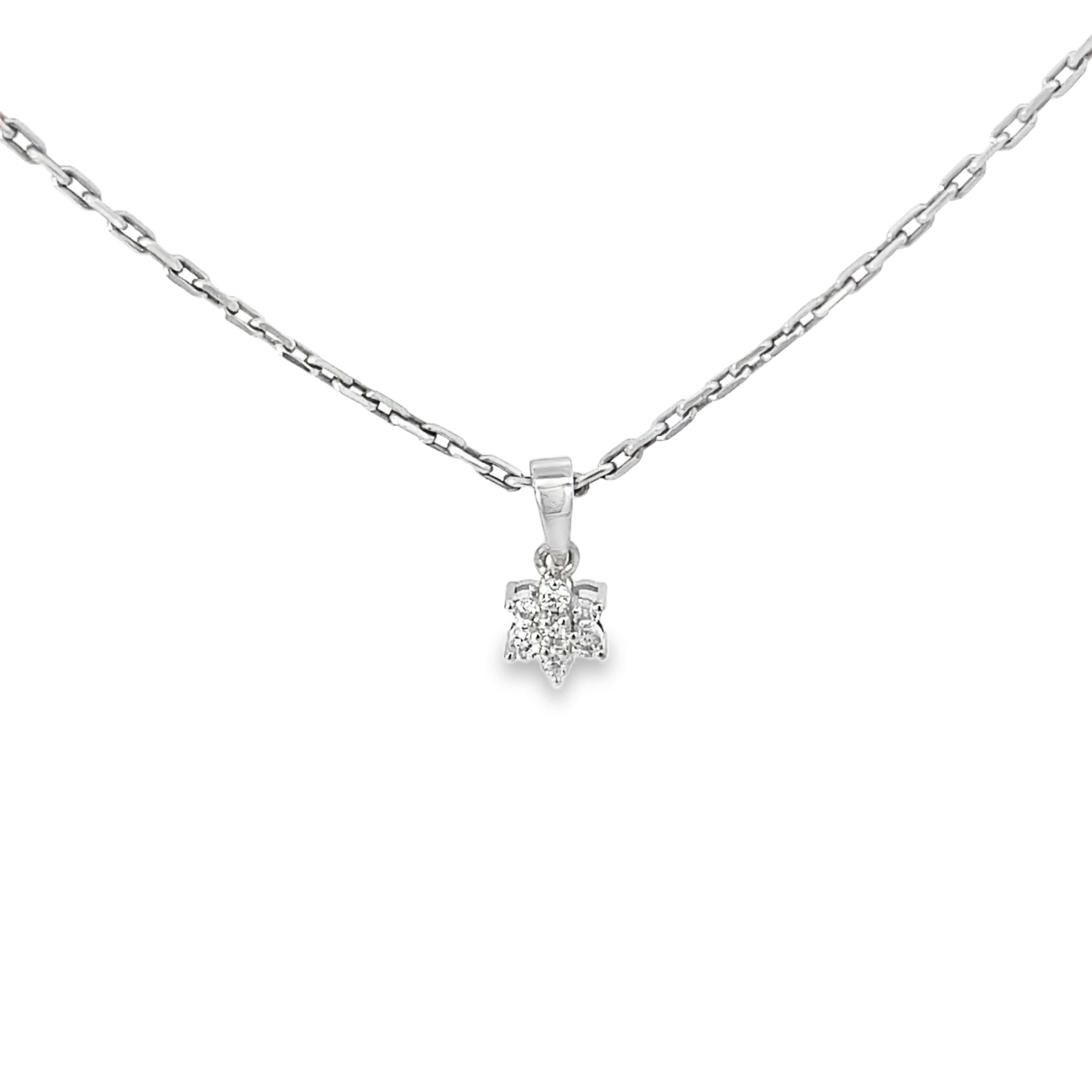 TWINKLE STAR SILVER PENDANT CHAIN